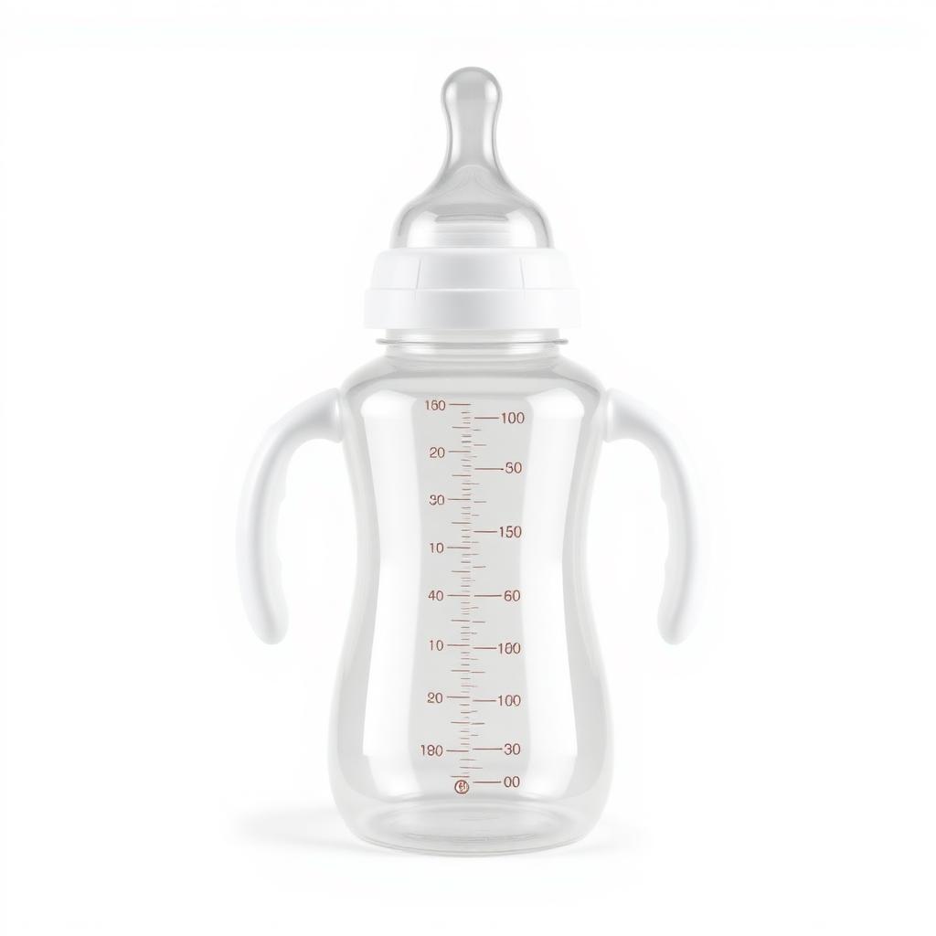 Dumbbell Shape PP Feeding Bottles