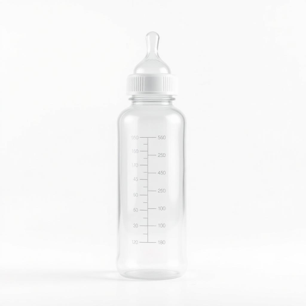 Straight Shape PP Feeding Bottles