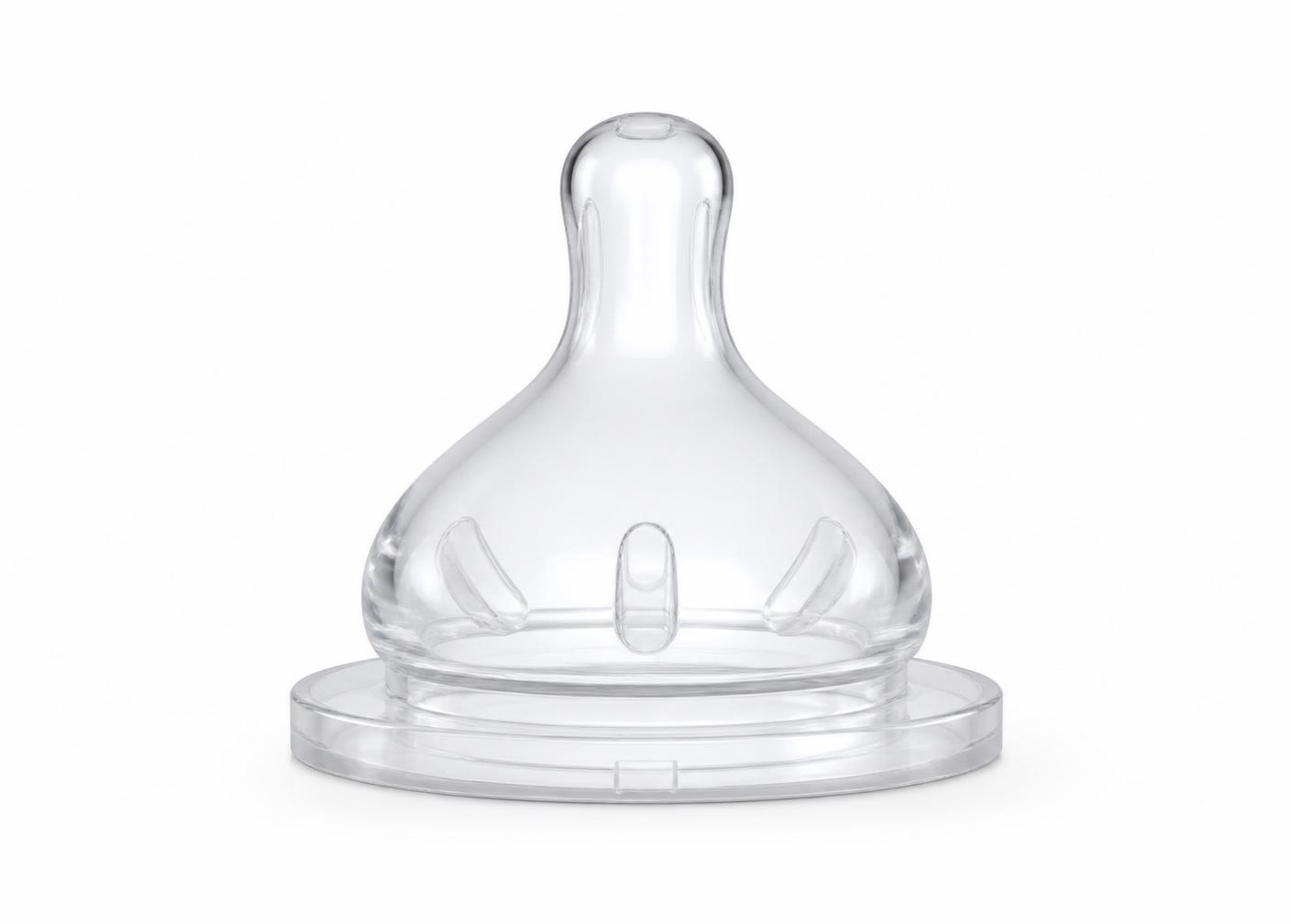 Liquid Silicone Rubber Nipple — Wide Neck