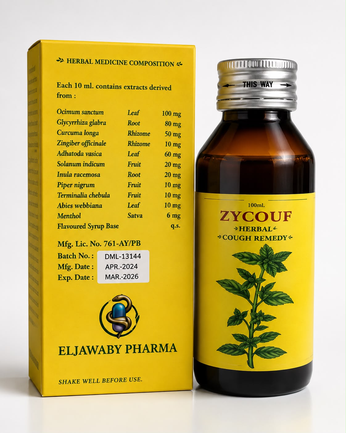 Zycouf Herbal Cough Syrup